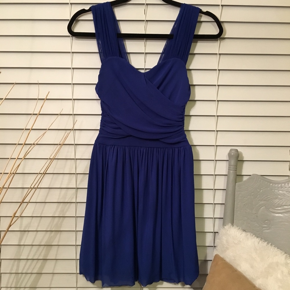 💙 Material Girl Royal Blue Dress